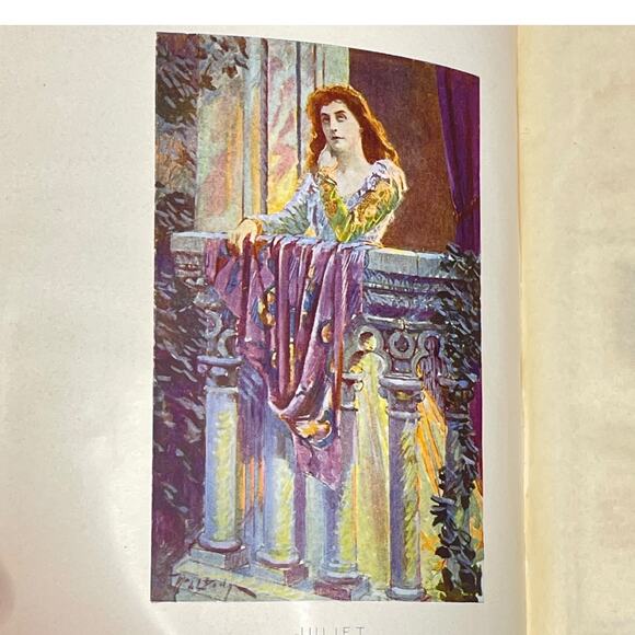 Antique 1901 Complete Works of Shakespeare Vol. 8 Illustrated Rare - Picture 3 of 14